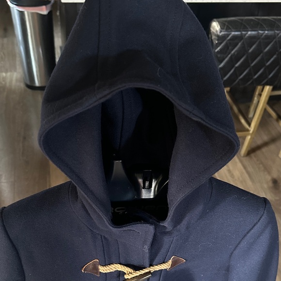 J. Crew Dark Blue Melton Wool Jacket - Picture 4 of 4